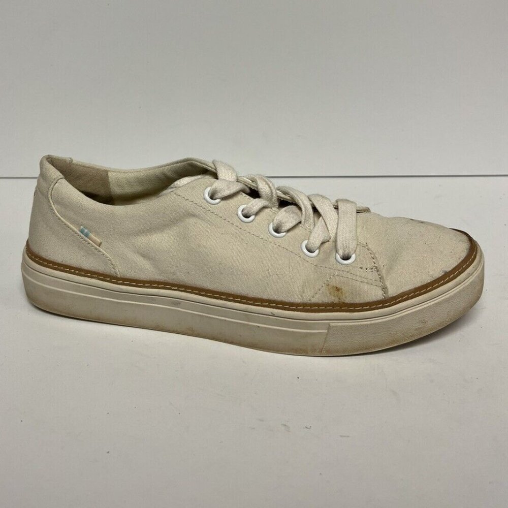 Toms Women's Alex Sneaker Birch Canvas, Size 10 M